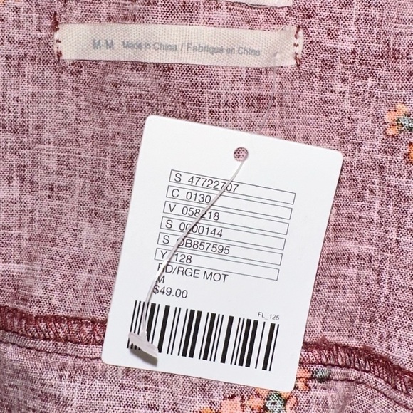 NWT Urban Outfitters Mini Dress Brown Orange Medium M - Picture 12 of 16